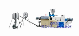 PVC雙螺桿造粒機(jī) 高清大圖展示與塑料加工核心設(shè)備詳解